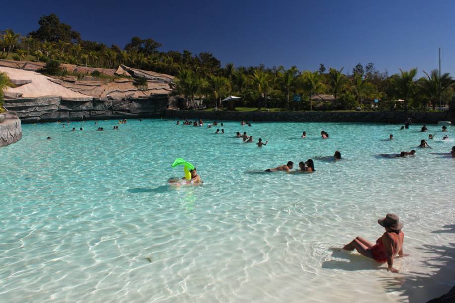 Praia do Cerrado no Hot Park do Rio Quente Resort