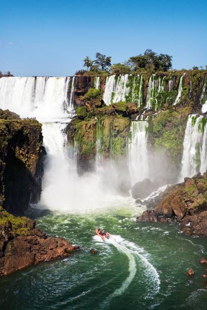 Gran Aventura, o passeio de barco do lado argentino