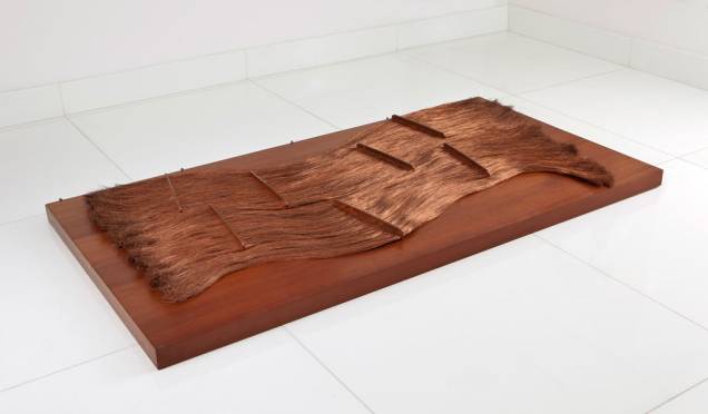 A <em>Cabeleira de Sete Pentes,</em> uma das peças em exposição da <strong>Almeida & Dale Galeria de Arte</strong> na <strong>SP-Arte 2012</strong>, é de autoria do pernambucano <strong>Tunga</strong>. Fios de cobre foram usados na composição A <em>Cabeleira de Sete Pentes,</em> uma das peças em exposição da <strong>Almeida & Dale Galeria de Arte</strong> na <strong>SP-Arte 2012</strong>, é de autoria do pernambucano <strong>Tunga</strong>. Fios de cobre foram usados na composição