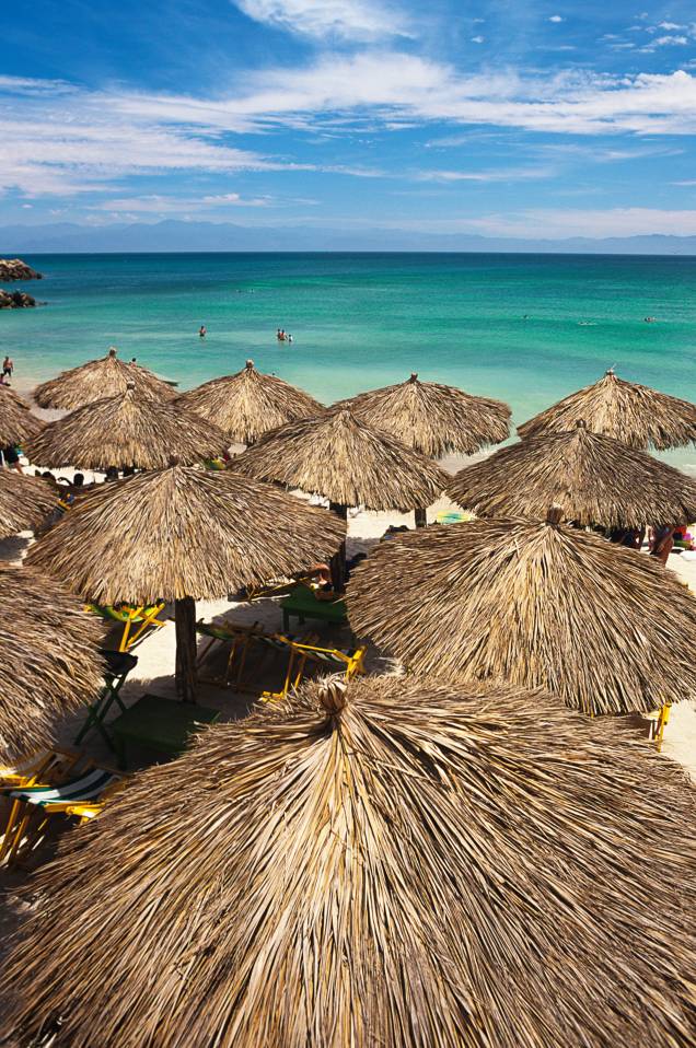 Do vilarejo pesqueiro de Enclote, em Punta de Mita, saem barcos para as Ilhas Marietas Do vilarejo pesqueiro de Enclote, em Punta de Mita, saem barcos para as Ilhas Marietas