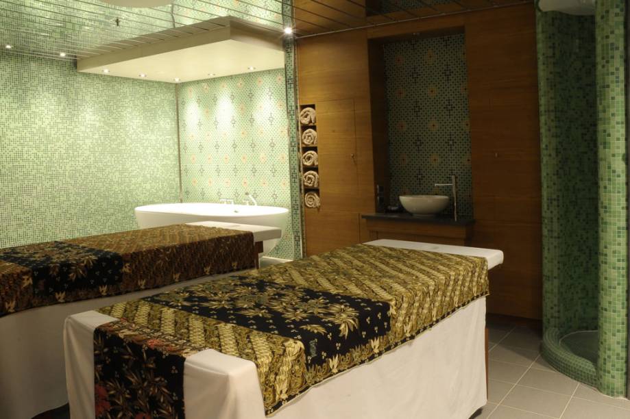 Spa do navio oferece tratamentos estéticos e relaxantes Spa do navio oferece tratamentos estéticos e relaxantes