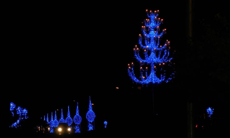 Decoração iluminada de Gramado (RS)