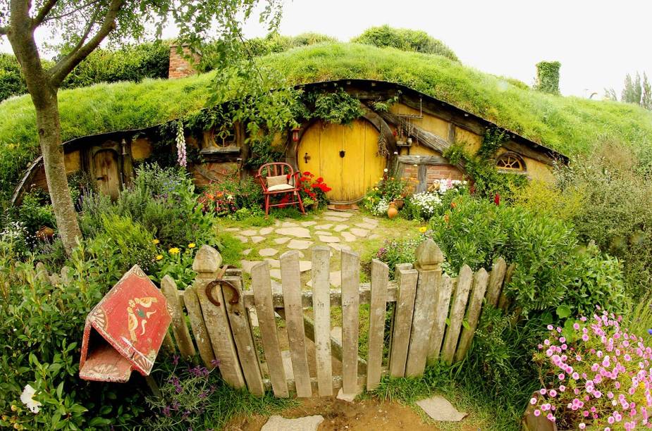 A porta amarela ficou famosa por cena no filme O Senhor dos Anéis A porta amarela ficou famosa por cena no filme O Senhor dos Anéis