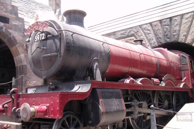 O trem que leva a Hogwarts O trem que leva a Hogwarts