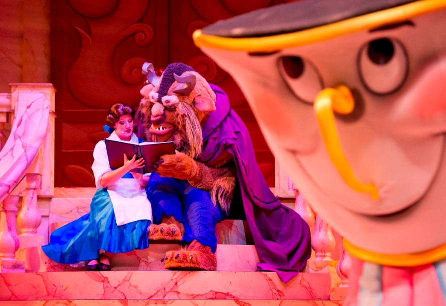 Show da Bela e a Fera no Hollywood Studios do Walt Disney World Resort