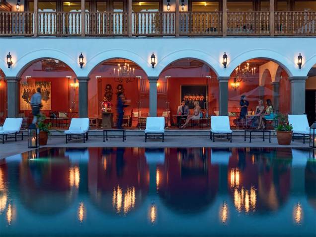 <strong>5. Belmond Palacio Nazarenas, <a href="https://viajeaqui.abril.com.br/cidades/peru-cusco/fotos" rel="Cusco" target="_blank">Cusco</a>, <a href="https://viajeaqui.abril.com.br/paises/peru/fotos" rel="Peru" target="_blank">Peru</a></strong>Instalado em um antigo palácio e convento, o hotel tem destaque para sua piscina aquecida, localizada em um pátio interno ao lado do restaurante.Mês mais barato para se hospedar: Fevereiro <strong>5. Belmond Palacio Nazarenas, <a href="https://viajeaqui.abril.com.br/cidades/peru-cusco/fotos" rel="Cusco" target="_blank">Cusco</a>, <a href="https://viajeaqui.abril.com.br/paises/peru/fotos" rel="Peru" target="_blank">Peru</a></strong>Instalado em um antigo palácio e convento, o hotel tem destaque para sua piscina aquecida, localizada em um pátio interno ao lado do restaurante.Mês mais barato para se hospedar: Fevereiro