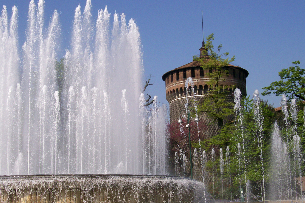 Castelo Sforzesco, Mil&atilde;o, It&aacute;lia