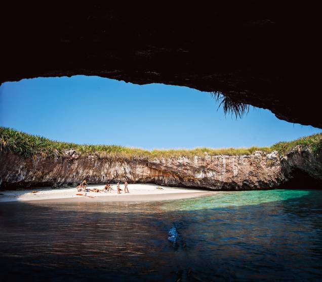 Playa Escondida, um hit depois que fotos dali viralizaram na web Playa Escondida, um hit depois que fotos dali viralizaram na web