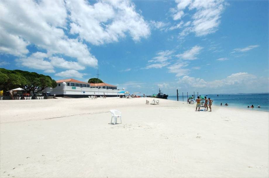 Forte São Lourenço na Praia do Forte, Ilha de Itaparica