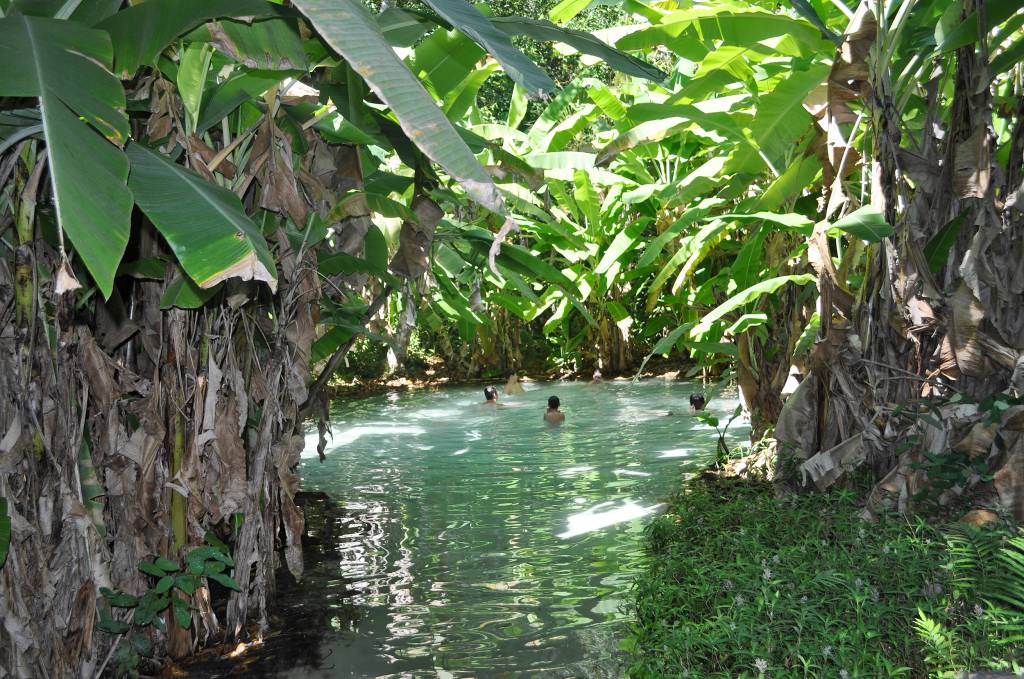 Escondidos no Jalap&atilde;o pela mata ciliar, est&atilde;o os <strong>fervedouros,&nbsp;</strong>nascentes de rios que formam po&ccedil;os de &aacute;guas cristalinas. Por causa da press&atilde;o da &aacute;gua, que sai do fundo do rio, &eacute; imposs&iacute;vel mergulhar - por isso as nascentes t&ecirc;m esse nome: &eacute; como se a &aacute;gua estivesse fervendo