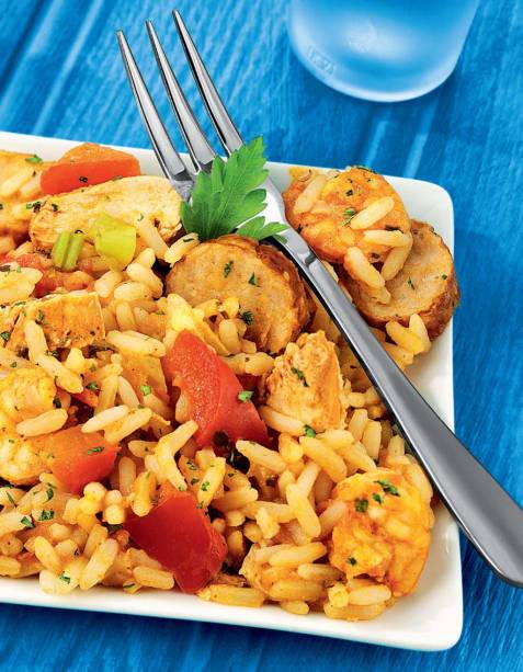 Jambalaya, a paella creole Jambalaya, a paella creole