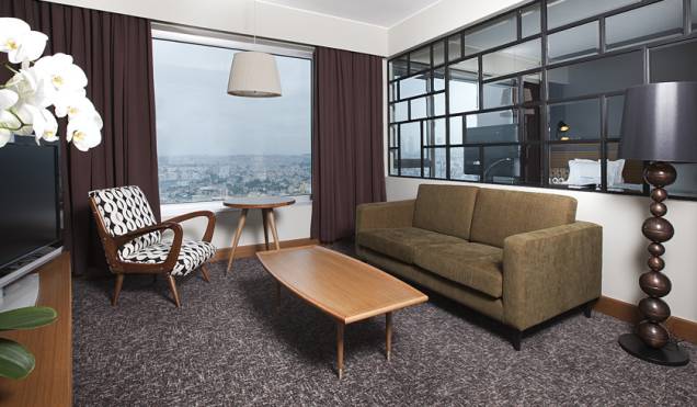 Suíte Júnior do Hotel Marmara Pera Suíte Júnior do Hotel Marmara Pera