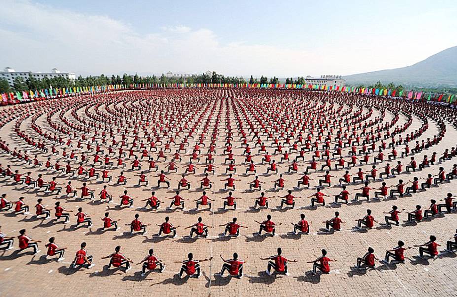 Templo Shaolin, em Dengfeng