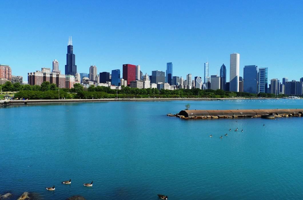 Paradinha, só para ver o lago Michigan Paradinha, só para ver o lago Michigan