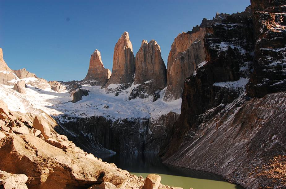 &nbsp;Visual magn&iacute;fico no <a href="https://viajeaqui.abril.com.br/cidades/chile-torres-del-paine" rel="Parque Torres del Paine" target="_self">Parque Torres del Paine</a>, na <a href="https://viajeaqui.abril.com.br/materias/a-forca-da-patagonia" rel="Patagonia chilena" target="_self">Patagonia chilena</a>