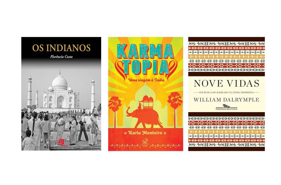 Três livros sobre a Índia: Os Indianos, Karmatopia e Nove Vidas Três livros sobre a Índia: Os Indianos, Karmatopia e Nove Vidas