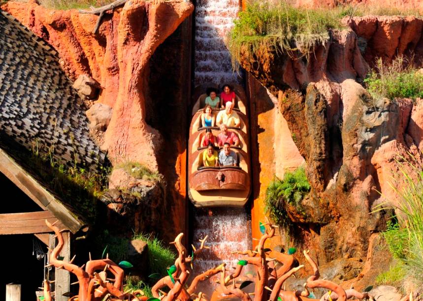 Splash Mountain, um clássico no Magic Kingdom Splash Mountain, um clássico no Magic Kingdom