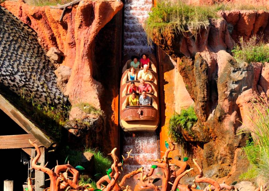 Splash Mountain, um clássico no Magic Kingdom