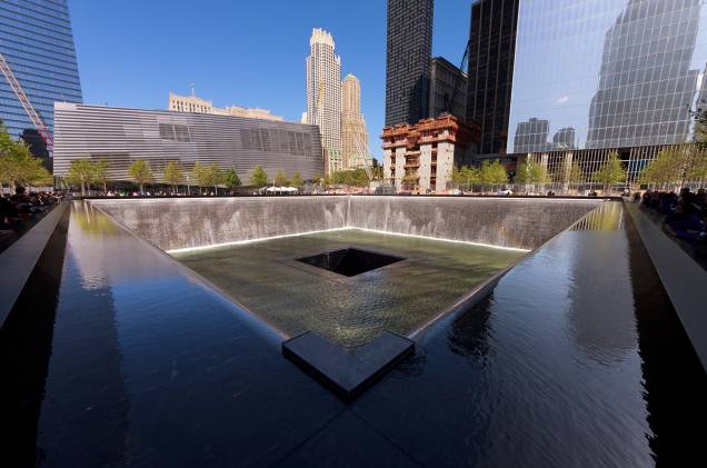 September 11 Memorial, comovente à beça September 11 Memorial, comovente à beça