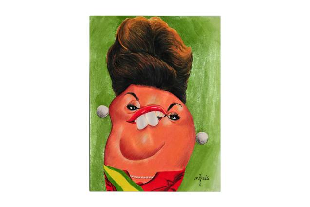A caricatura da presidente <strong>Dilma Rousseff,</strong> desenhada por Moisés Coutinho, também estará no <strong>39º Salão Internacional de Humor de Piracicaba</strong> A caricatura da presidente <strong>Dilma Rousseff,</strong> desenhada por Moisés Coutinho, também estará no <strong>39º Salão Internacional de Humor de Piracicaba</strong>