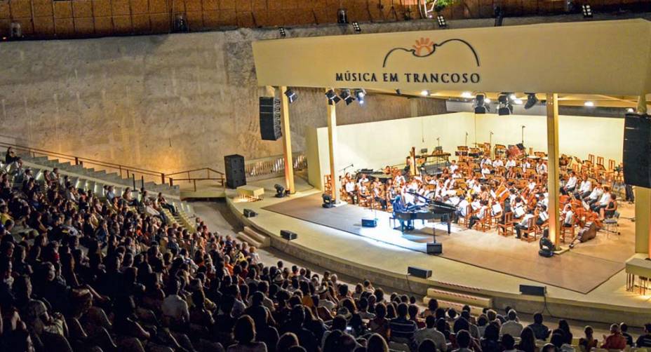 O anfiteatro do Música em Trancoso O anfiteatro do Música em Trancoso