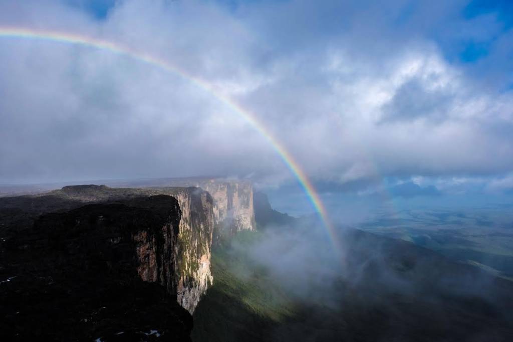 Fim de tarde no Monte Roraima, Venezuela.