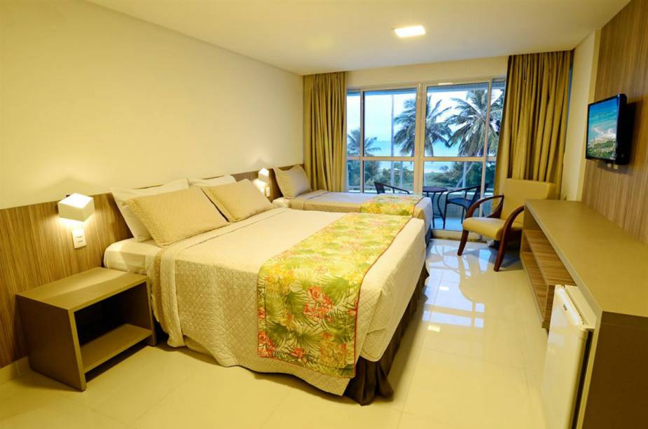 <strong>Nord Skyler, em Jo&atilde;o Pessoa (PB) </strong>    Os 127 quartos climatizados do Nord Skyler Hotel incluem um minibar e secador de cabelo. Situado em frente &agrave; praia do Cabo Branco, tamb&eacute;m fica perto de v&aacute;rias atra&ccedil;&otilde;es tur&iacute;sticas, como a Casa Jos&eacute; Am&eacute;rico, Praia do Tambau e Mercado de Artesanato.