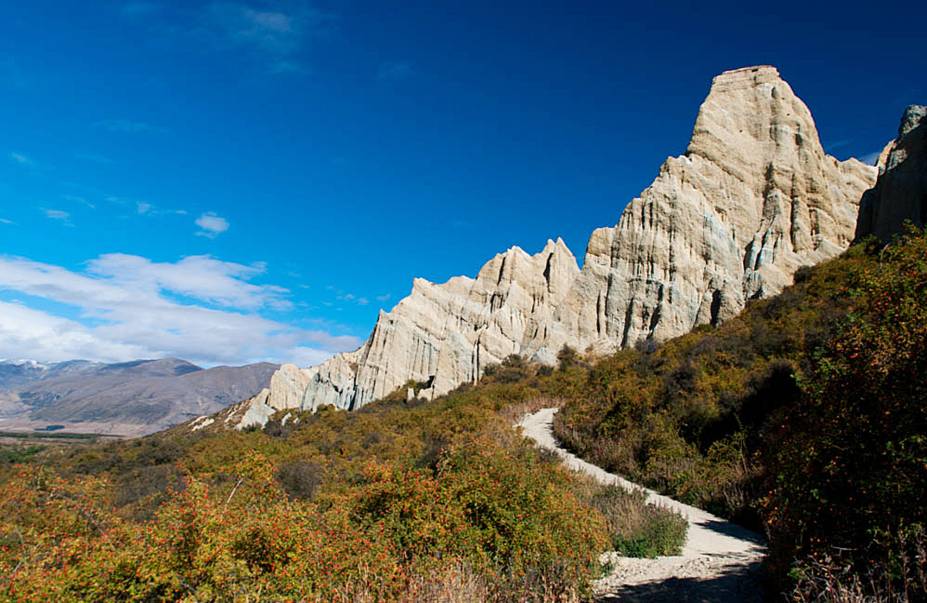 Clay Cliffs em Omarama