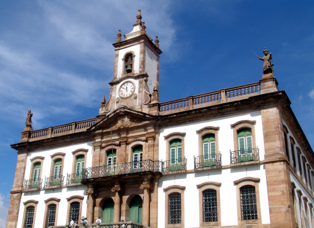 Museu da Inconfid&ecirc;ncia, na Pra&ccedil;a Tiradentes