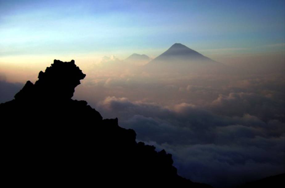 Cratera do vulcão Pacaya, Guatemala