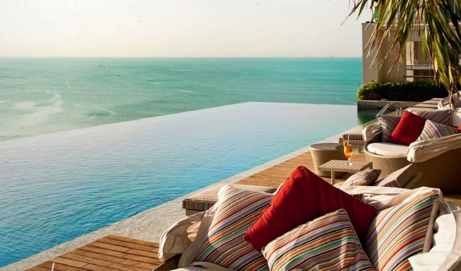A piscina do Trump Ocean&nbsp;