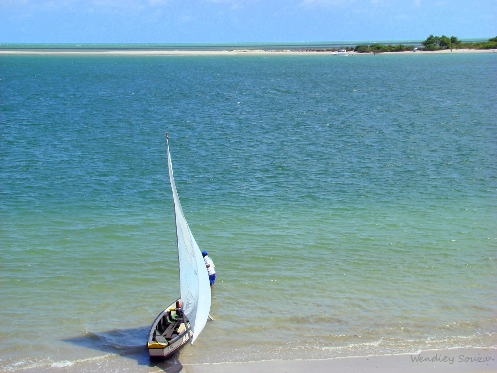 Pescador na Ilha de Itamaracá