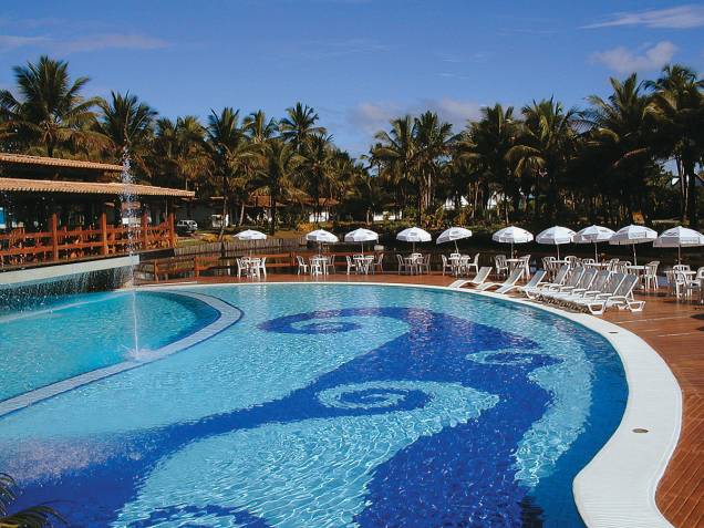 Piscina do Cana Brava Resort Hotel, em Ilhéus, Bahia Piscina do Cana Brava Resort Hotel, em Ilhéus, Bahia