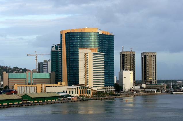 Porto de Trinidad, em Porto Espanha Porto de Trinidad, em Porto Espanha