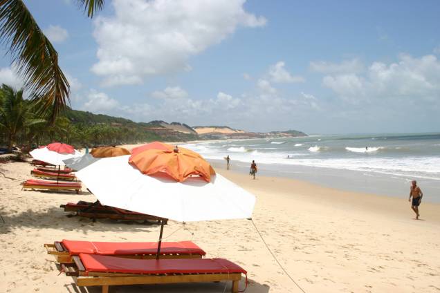 Praia do Madeiro, em Tibau do Sul, Rio Grande do Norte Praia do Madeiro, em Tibau do Sul, Rio Grande do Norte