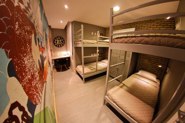 Quarto Street, do F Design Hostel, em Salvador, Bahia Quarto Street, do F Design Hostel, em Salvador, Bahia