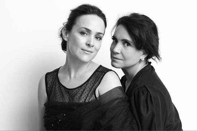A atriz Gabriela Duarte com a mãe, a atriz Regina Duarte A atriz Gabriela Duarte com a mãe, a atriz Regina Duarte