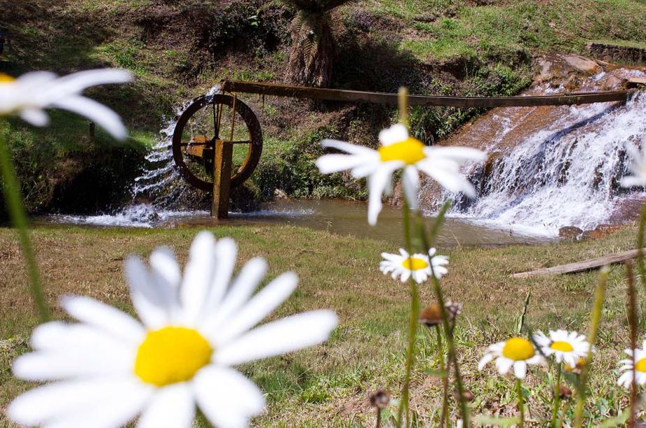 Apesar da respeitável estrutura turística, Monte Verde preserva suas características rurais