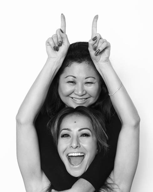A modelo Sabrina Sato com a mãe Kika