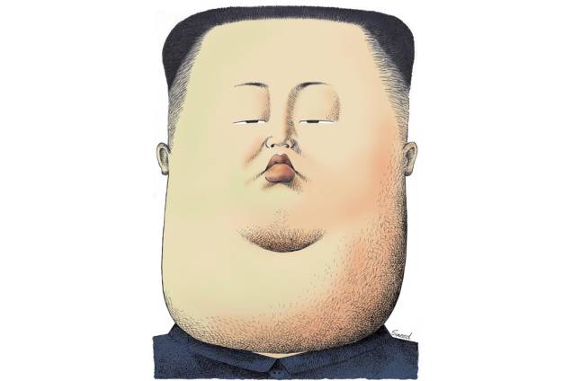 <strong>Kim Jong-il</strong>, ditador da Coréia do Norte que faleceu em 2011, foi desenhado pelo iraniano Saeed Sadeghi. A caricatura faz parte das obras expostas no <strong>39º Salão Internacional do Humor de Piracicaba</strong> <strong>Kim Jong-il</strong>, ditador da Coréia do Norte que faleceu em 2011, foi desenhado pelo iraniano Saeed Sadeghi. A caricatura faz parte das obras expostas no <strong>39º Salão Internacional do Humor de Piracicaba</strong>