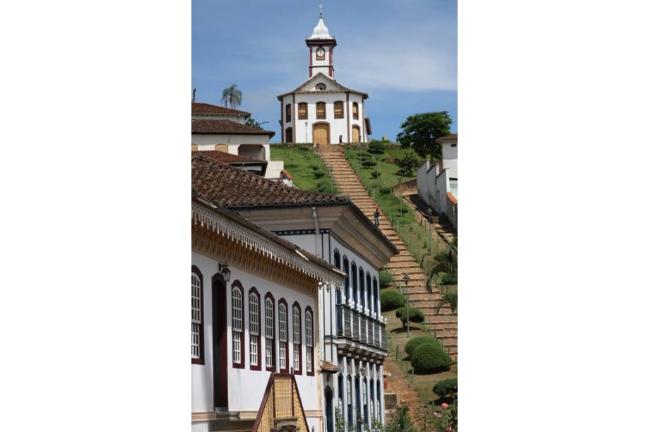 Em Serro, Minas Gerais, o conjunto de igrejas e o preservado casario colonial são o charme da cidade Em Serro, Minas Gerais, o conjunto de igrejas e o preservado casario colonial são o charme da cidade