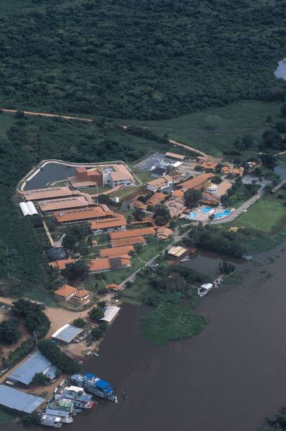 <strong><a href="https://www.sescpantanal.com.br/hotel.aspx?s=8" target="_blank" rel="noopener">Sesc Porto Cercado</a>, em Poconé (MG)</strong> O hotel mais estruturado do Pantanal investiu na melhoria da estrutura. No Centro de Interpretação Ambiental, um espaço cheio de recursos interativos, dá para conhecer todos os detalhes da fauna e flora da região.