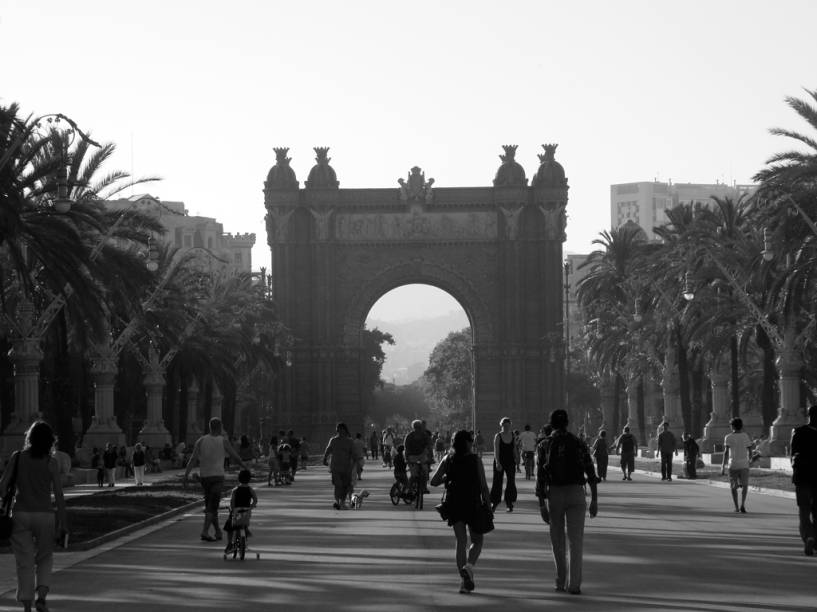 Arc de Triomf, <a href="https://viajeaqui.abril.com.br/cidades/espanha-barcelona" rel="Barcelona" target="_self">Barcelona</a>, <a href="https://viajeaqui.abril.com.br/paises/espanha" rel="Espanha" target="_self">Espanha</a>