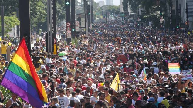 <strong>1. <a href="https://viajeaqui.abril.com.br/cidades/br-sp-sao-paulo" rel="São Paulo (SP)" target="_blank">São Paulo (SP)</a></strong> A Avenida Paulista fica lotada durante os desfiles da Parada Gay em São Paulo. Uma das regiões mais gay-friendly da cidade é a do baixo Augusta, na altura do bar Athenas <strong>1. <a href="https://viajeaqui.abril.com.br/cidades/br-sp-sao-paulo" rel="São Paulo (SP)" target="_blank">São Paulo (SP)</a></strong> A Avenida Paulista fica lotada durante os desfiles da Parada Gay em São Paulo. Uma das regiões mais gay-friendly da cidade é a do baixo Augusta, na altura do bar Athenas