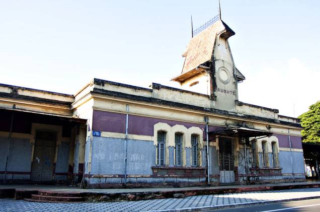 Uma das atrações da cidade é a antiga estação ferroviária Uma das atrações da cidade é a antiga estação ferroviária