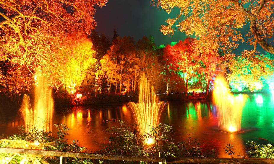 <strong>36. Enchanted Forest, Pitlochry, na região de Perthshire, <a href="https://viajeaqui.abril.com.br/paises/escocia" rel="Escócia" target="_self">Escócia</a></strong> A pequena cidade vitoriana de Pitlochry é, por si só, um lugar perfeito para imaginar grandes histórias, devido às casinhas charmosas espalhadas pela região. No mês de outubro, ela ganha cores de contos de fada com o evento Enchanted Forest. Pontos de iluminação são instalados entre as árvores, e enquanto caminha pelas trilhas, o visitante se depara com atores caracterizados como personagens da cultura celta, que explicam as histórias espirituais da floresta. Nos outros meses do ano, só o cenário bucólico já é suficiente pra despertar a imaginação. <a href="https://www.booking.com/city/gb/pitlochry.pt-br.html?sid=efe6c9de408bb8d78e20e017e616e9f8;dcid=4?aid=332455&label=viagemabril-florestasencantadas" rel="Veja preços de hotéis em Pitlochry no Booking.com" target="_blank">Veja preços de hotéis em Pitlochry no Booking.com</a> <strong>36. Enchanted Forest, Pitlochry, na região de Perthshire, <a href="https://viajeaqui.abril.com.br/paises/escocia" rel="Escócia" target="_self">Escócia</a></strong> A pequena cidade vitoriana de Pitlochry é, por si só, um lugar perfeito para imaginar grandes histórias, devido às casinhas charmosas espalhadas pela região. No mês de outubro, ela ganha cores de contos de fada com o evento Enchanted Forest. Pontos de iluminação são instalados entre as árvores, e enquanto caminha pelas trilhas, o visitante se depara com atores caracterizados como personagens da cultura celta, que explicam as histórias espirituais da floresta. Nos outros meses do ano, só o cenário bucólico já é suficiente pra despertar a imaginação. <a href="https://www.booking.com/city/gb/pitlochry.pt-br.html?sid=efe6c9de408bb8d78e20e017e616e9f8;dcid=4?aid=332455&label=viagemabril-florestasencantadas" rel="Veja preços de hotéis em Pitlochry no Booking.com" target="_blank">Veja preços de hotéis em Pitlochry no Booking.com</a>