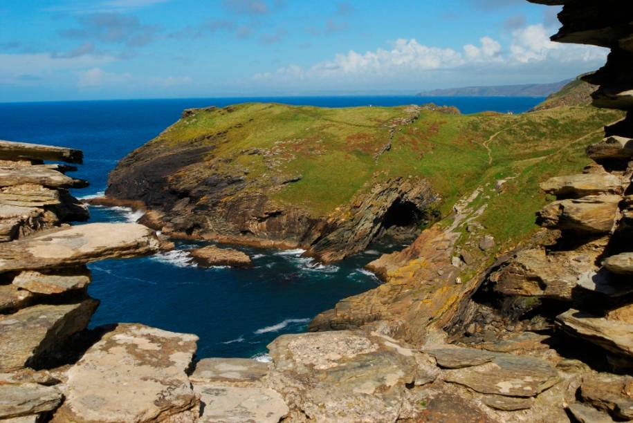 Costa da Cornuália, no sudoeste da Inglaterra