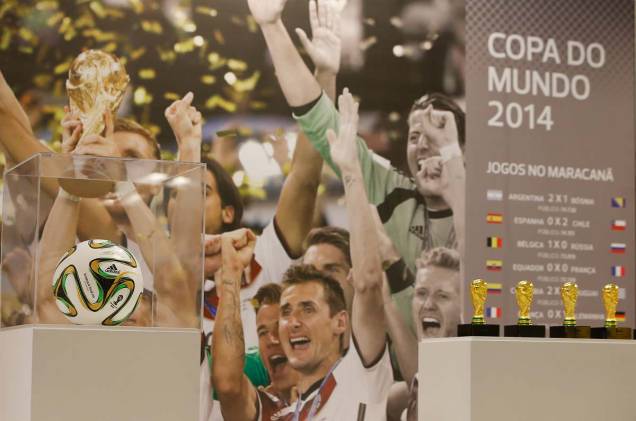 O tour também tem um espaço especial dedicado à final da Copa do Mundo de 2014, em que a Alemanha venceu a Argentina nos gramados do Maracanã O tour também tem um espaço especial dedicado à final da Copa do Mundo de 2014, em que a Alemanha venceu a Argentina nos gramados do Maracanã