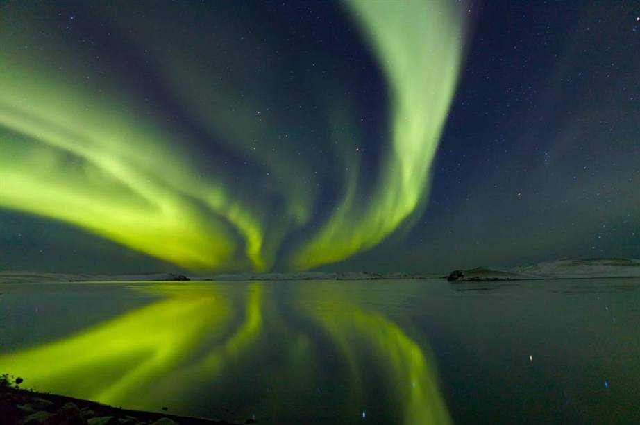 Aurora Boreal em Utigonguhofdi