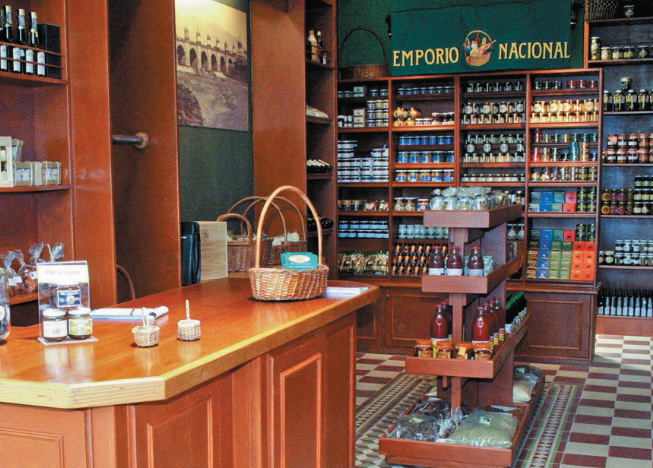 Emporio Nacional parece um empório do século 19 Emporio Nacional parece um empório do século 19